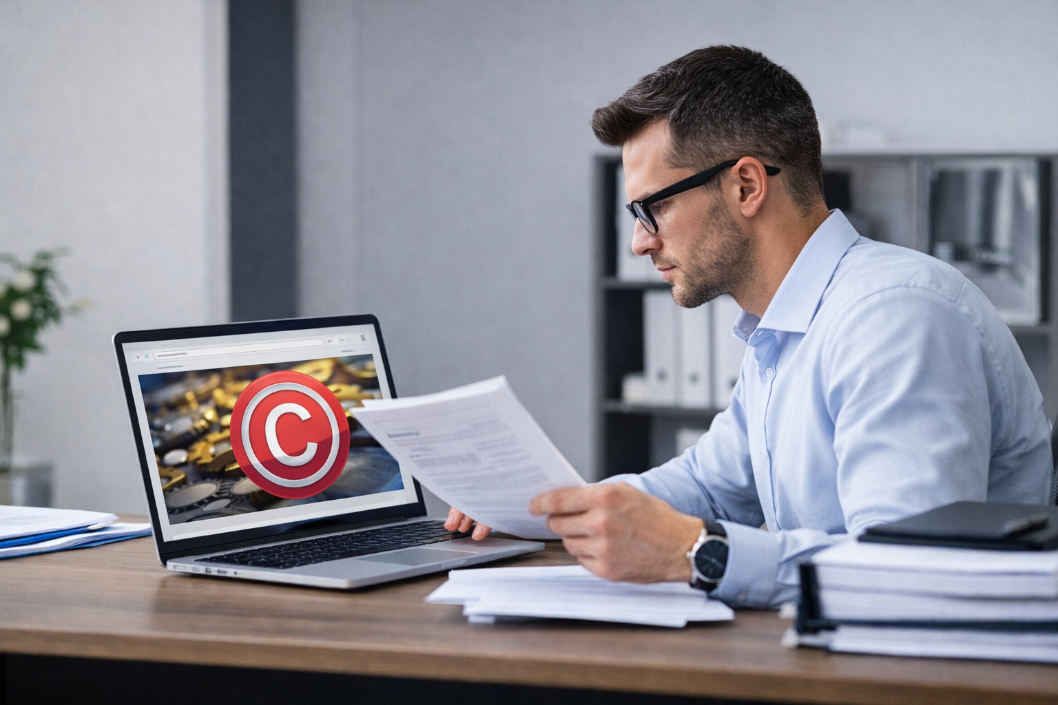 Contestazione per utilizzo non autorizzato contenuti online in azienda e gestione legale del rischio