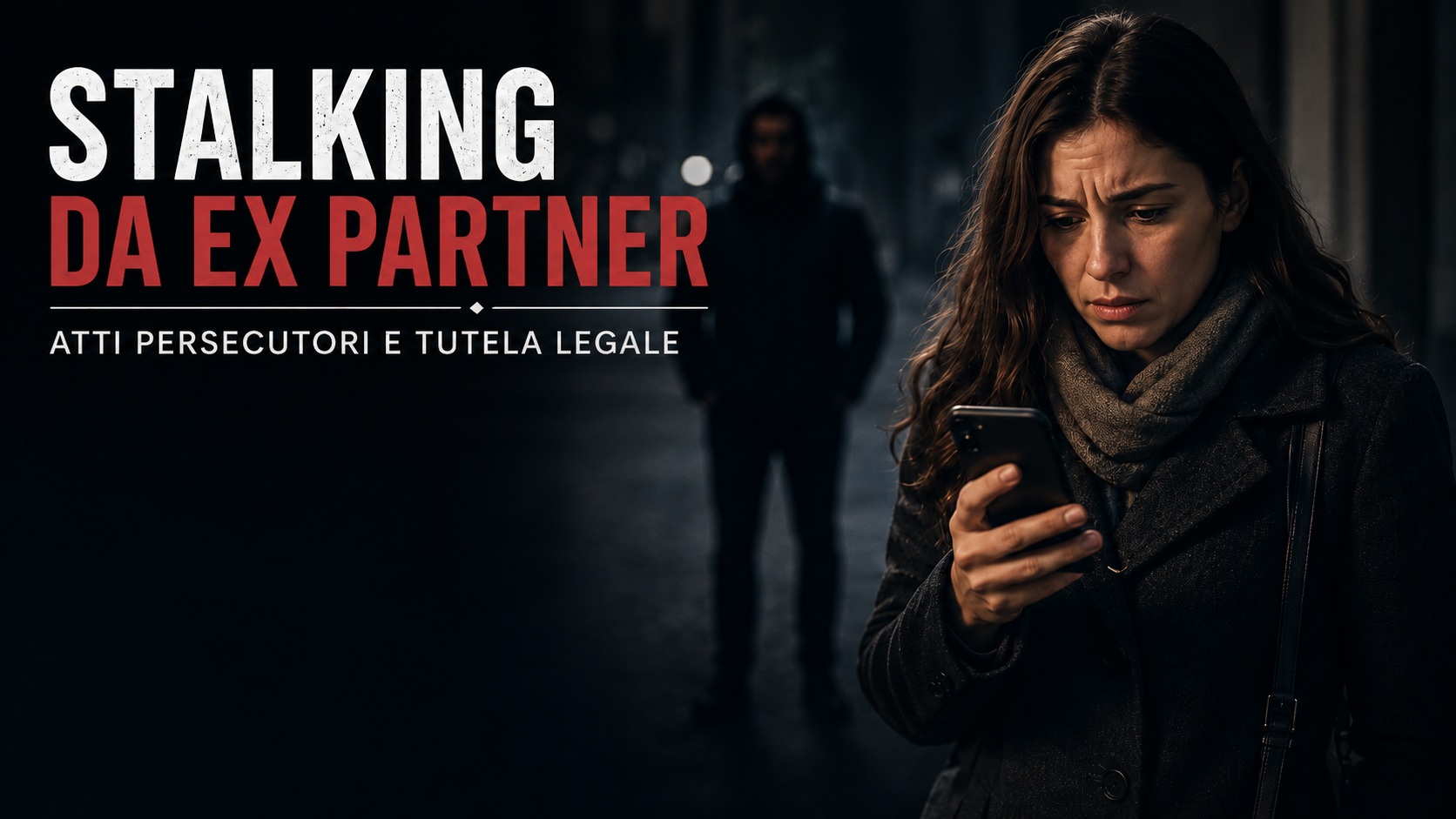 Stalking da ex partner: riconoscere i segnali e tutelarsi legalmente